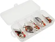 CLISPEED 1 Set Portable Fishing Hooks Lure Kit with Points Durable Fishing Gear for Easy Use for Enthusiasts