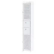 Artiss Bathroom Toilet Storage Cabinet Laundry Tallboy Cupboard Slim Corner