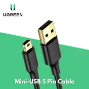 Mini USB 5 Pin Type B Cable Data Charging Cable Adapter Cord DS PC CAMERA UGREEN