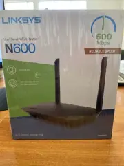 Linksys N600 Dual-Band WiFi 4 Router E2500 NEW SEALED