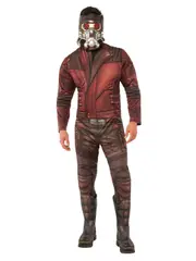 Marvel Star-Lord Deluxe Avengers 4 Jumpsuit Dress Up Halloween Costume