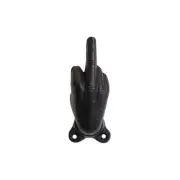 Cast Iron Screw You Wall Hook Coat Hat Towel Rack Man Cave Home Bar Garage Decor