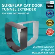 SureFlap Cat Door Tunnel Extender CatFlap Wall Install DualScan Microchip Long