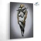 Couple Wall Art | 3D Effect Art Home Decor, Modern Home, Canvas Prints, Love Art