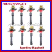 8PC HIGH ENERGY IGNITION COILS EBM321R FOR 2002 BMW X5 4.6L V8 (for: BMW)