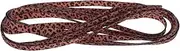 [Abaodam] 2 Pairs Of Sports Shoelaces Replacement Shoestrings Leopard Shoe Laces for Women Decorative Leopard Print Laces Sports Shoes Shoelaces