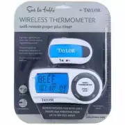 Taylor 1479-82 Wireless Thermometer with Remote Pager Plus Timer MSRP $40