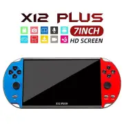 X12 7 inch Video Game Console Handheld Game Player Built-in 1000+Game Boy Gifts