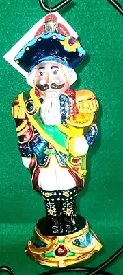 RADKO 20 ANNIVERSARY NUTCRACKER SERIES Colonel Caviler Ornament COLLECTABLE NWT