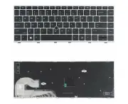 For Hp Elitebook 840 G5 846 G5 745 G5 Us Version Keyboard With Pointing Stick Silver