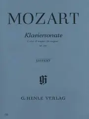 Mozart Piano Sonata in C Major K279 189d Henle Urtext Solo Sheet Music Book