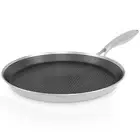 Crepe Pan Nonstick Honeycomb Dosa Pan Stainless Steel Pancake Pan Induction♨