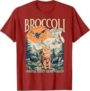 [SOKNKSTF] Broccoli The Fierce Quest Squad Broccoli Fourth Wing T-Shirt