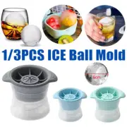 Silicone Ice Ball Maker Large Freezer Sphere Mold Whisky Cocktail Ice Cube Mould