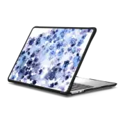 MacBook Air 13-inch (M2 - M4) Impact Case SPRING BLOSSOMS 2 MACBOOK, BLUE PURPLE PRETTY FLOWERS WATERCOLOR FLORAL GARDEN PAINTING By Ebi Emporium