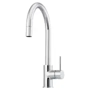 OLIVERI Venice Pull Out Goose Neck Mixer - Chrome VE520FCR-P