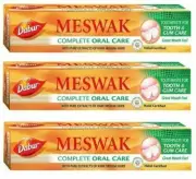 3 X 200G MESWAK TOOTHPASTE DABUR- PREVENT TOOTH DECAY TOOTHPASTE- AYURVEDIC