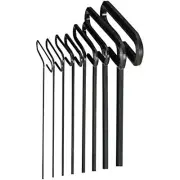 EKLIND 33168 Std Grip Hex T-Key allen wrench - 8pc set SAE Inch Sizes 3/32-1/4