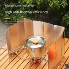 Windproof Gas Stove Wind Shield 8/10 Plates Air Baffle Cookware Supplies