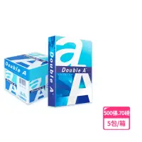 在飛比找momo購物網優惠-【Double A】A4影印紙(70磅 500張*5包/箱)