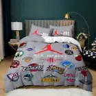 BASKETBALL DOONA COVER SET SINGLE DOUBLE QUEEN KING