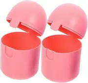 EXAOMBLE 2Pcs Storage Box Safe Container for Period Portable Hygiene Holder Lightweight Design for Easy Carrying and Discreet Storage