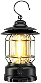 Camping Lantern Multi-Functional Vintage Horse Lantern Tent Light Work Light Emergency Lighting lamp Portable Mountain Camping Lantern (Green)