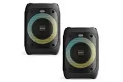 Majority PS100 - Bundled Party Speaker 40w Bluetooth Karaoke-DJ-Party-PA System - Black