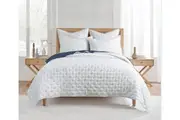Jenny Mclean Swiss Blue Dots Coverlet Set