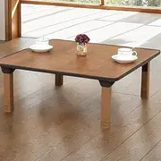 Square coffee table, small folding desk, japanese floor table low table for sitting on the floor japanese floor table low picnic table low camping table card table folding desks for small spaces(31.5"