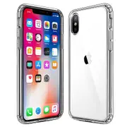 For Apple iPhone X/XS Transparent Hard Shel Slim Polycarbonate Case Cover (Clear)