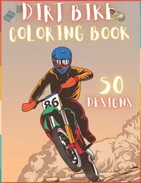 在飛比找誠品線上優惠-Dirt Bike Coloring Book: 50 Cr