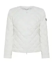 Slim fit goose down jacket with diamond quilting 46 Scroll