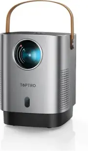 TOPTRO Mini Projector, 8000 Lumen Portable Projector 1080P Supported, 5G WiFi Bl