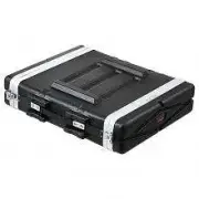 VEVOR 2U Rack Case Server Rack Cabinet 488.95 mm with ABS Construction Handle