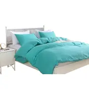 Ultra Soft 2000TC Quilt Doona Duvet Cover Set Single/Double/Queen/SK Teal