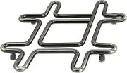 Spectrum Diversified Hashtag Pound Sign Symbol Trivet, Heat-Resistant Steel Dining Table Small Protector, Bold Metal Heat Pad for Modern Kitchen Table, Holds Hot Pots & Cast Iron Cookware Pan