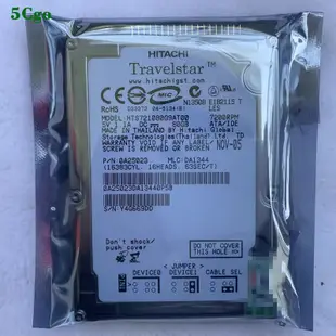 5Cgo.【含稅】 HGST/日立 HTS721080G9AT00 80G 2.5寸IDE並口7200轉筆電電腦機械