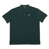 在飛比找PChome24h購物優惠-KANGOL 短袖 短T 綠色 小LOGO POLO衫 袋鼠