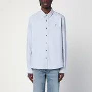 [Ami Paris] Light blue Ami de Coeur shirt L Blue