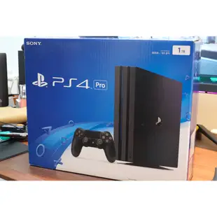 【二手】PS4 PRO 7017型 1TB容量主機 黑色