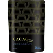 POWER SUPER FOODS Cacao Gold Paste Chunks Ceremonial Grade Cert Organic 450g