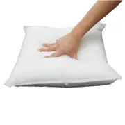 White Cushion Throw Pillow Sofa Waist Pillowcase Filler Inner PP Cotton