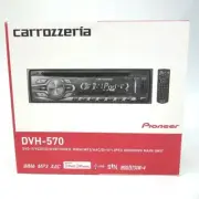 Carrozzeria Pioneer DVH-570 1Din Car Audio CD/DVD/USB with Remote Controller New