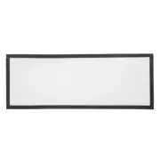 2PCS Dust Filter 400x150mm PVC Computer Case Mesh White