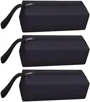 OSALADI 3pcs Oxford Cloth Pouch Organizer Canvas Zipper Pouch Oxford Cloth Tool Pouch Canvas Makeup Bags Pouch for Tools Hardware Bags Pouch Toiletry Bag Zipper Tool Pouch Tote Bag Small