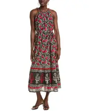 Velvet by Graham & Spencer Ghita Silk-Blend Maxi Dress