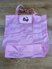 Hello Kitty Nylon Shopping Bag That Folds Into A Wallet