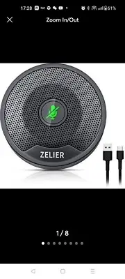 Conference USB Microphone, ZELIER Omnidirectional PC Computer Microphone,...