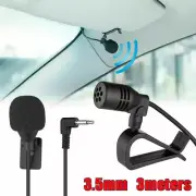 External Microphone 3.5Mm Jack Stereo for Car Radio Cell Phone Laptop External M